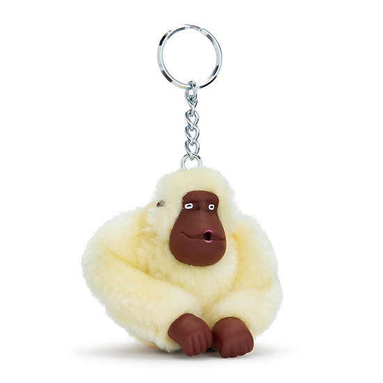 Kipling Sven Monkey Keychain Accessoires Wit | België 1220MQ